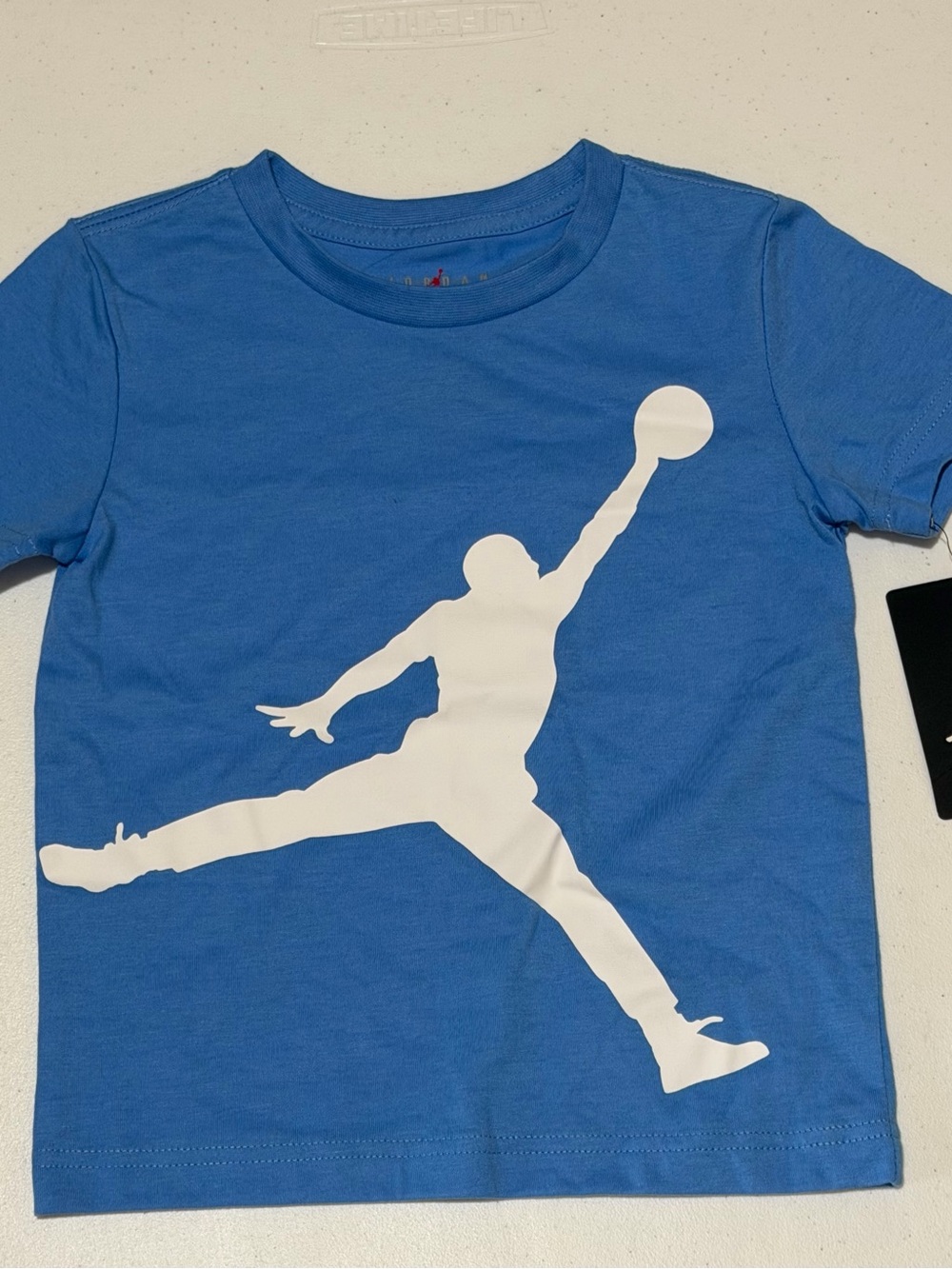 Jordan Boys' Royal Blue Tee with White Jumpman